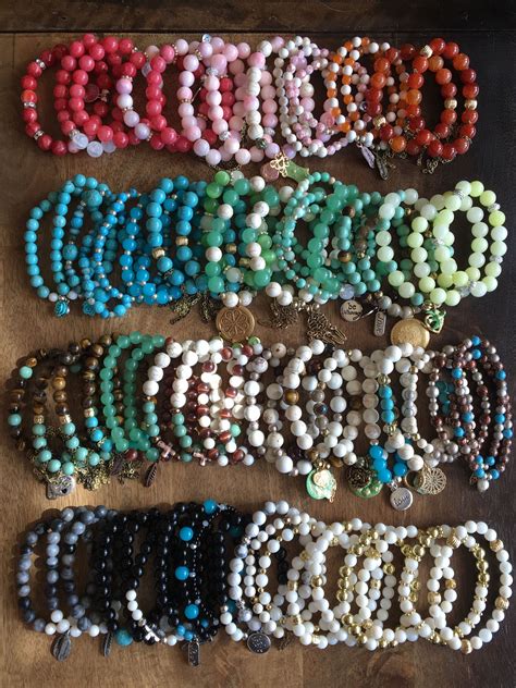Handmade Beaded Bracelets From Slay And Co All Available On Etsy Shop