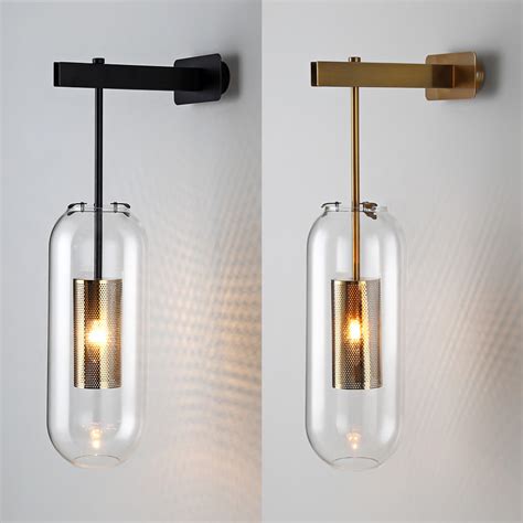 Modern Black And Gold Wall Sconce Jonathan Y Transitional 18 In W 2