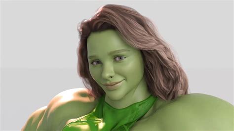 Chloë Grace Moretz She Hulk Transformation Youtube