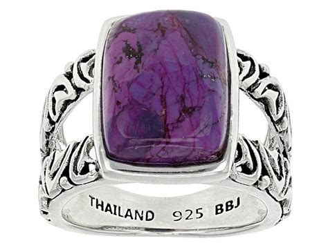 Purple Turquoise Sterling Silver Ring Rnh Turquoise Sterling