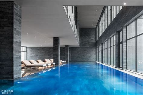 Amazing Indoor Pool At Mist Hot Spring Hotel Architecture Design