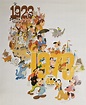 Walt Disney Productions 50th Anniversary Poster - ID: aprdisneyana18322 ...