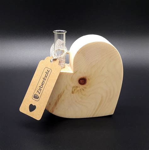 Vasen.org » zubehör » holzdeko. Single Vase für eine Blume | Holz vase, Holzgeschenke ...