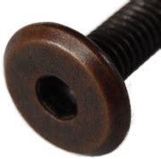 These black furniture screws are tough, durable and work brilliantly as fasteners. Antique Bronze Flathead Connector Bolts / Furniture Screws