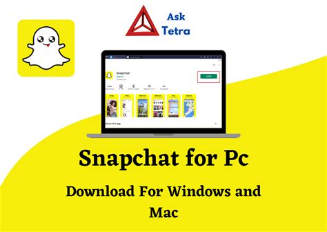 Snapchat For Pc How To Download On Windows 10