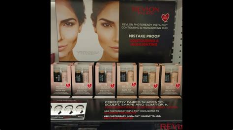 revlon photoready insta fix contour and highlight duo review youtube