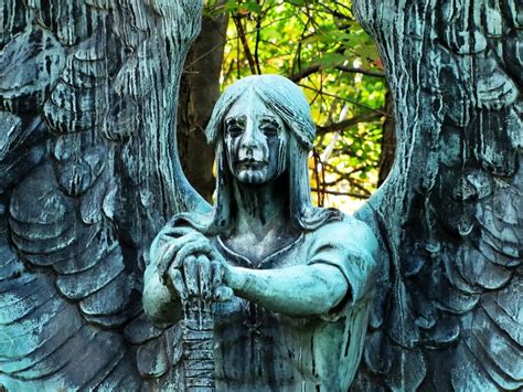 Weeping Angel Lakeview Cemetery Cleveland Rcreepy