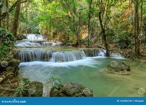 Huai Mae Khamin Waterfall Tier 1 Khuean Srinagarindra National Park