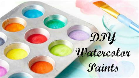 Diy Watercolor Paints Can You Diy It Youtube