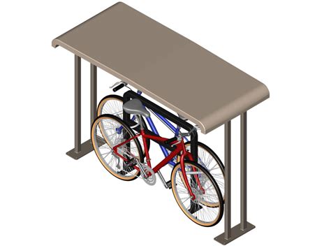 Pocket Shelter Covered 2 Bike Parking Cyclesafe