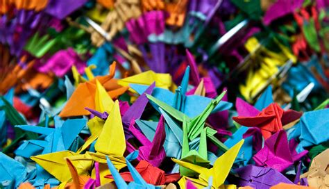 Free Images Wheel Flower Glass Color Paper Art Rainbow Cranes