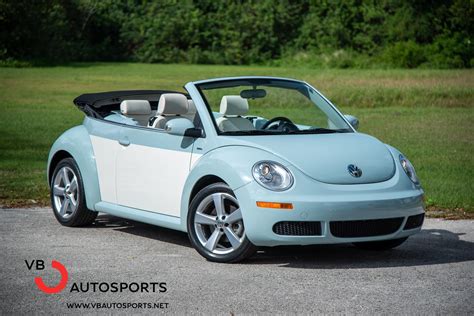 Baby Blue Volkswagen Beetle Interior