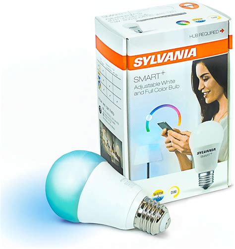 Sylvania Smart A19 Full Color Tunable White Led Bulb 60w Equivalent