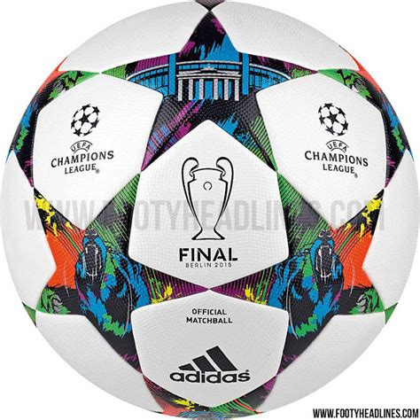 Zum thema afc champions league 2020 findest du hier die komplette torschützenliste. 2015 UEFA Champions League Ball From adidas: Leaked [PHOTO ...