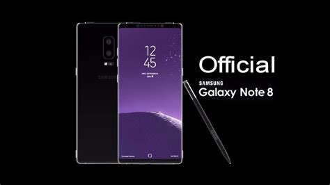 Samsung Galaxy Note 8 Specs Release Date And Price Youtube