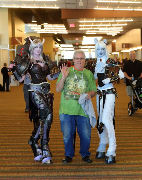 World Of Warcraft Cosplay And Myself 2015 Phoenix Comicon Flickr