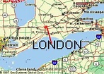 London Ontario Canada Map