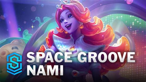 Space Groove Nami Skin Spotlight League Of Legends YouTube