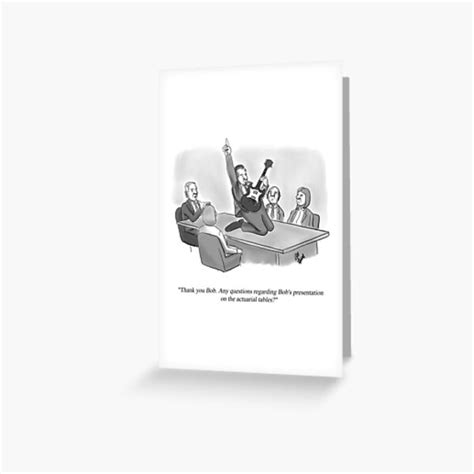 Funny Business Presentations Humor Cartoon Greeting Card For Sale By