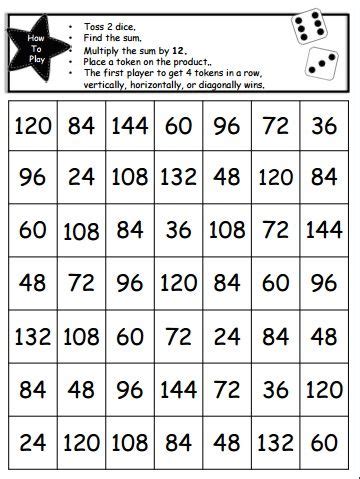 Have fun learning math online with a great range of interactive activities and practice problems that will solve cool number puzzles, win logic games and finish arithmetic problems that all feature a healthy dose of multiplication. Roll the Dice Multiplication Game | Multiplication games ...