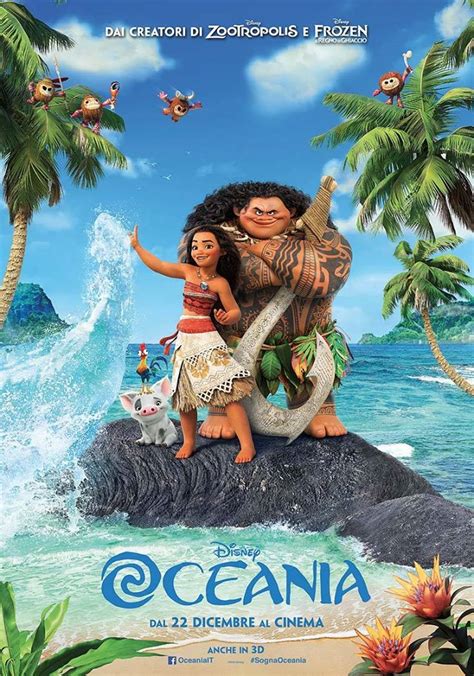 Oceania Il Trailer Ufficiale Italiano Del Nuovo Cartoon Disney