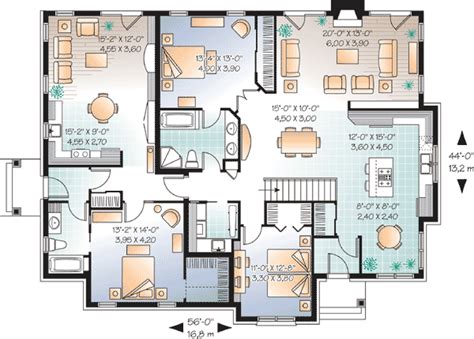 Alternatively, you may wish to build a tiny home to become an inlaw unit (sometimes called an inlaw suite or granny flat) as an adu on a larger property. In-Law Suite House Plan - 21768DR | Architectural Designs ...