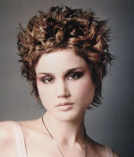 Short Curly Punk Hairstyles Style And Beauty