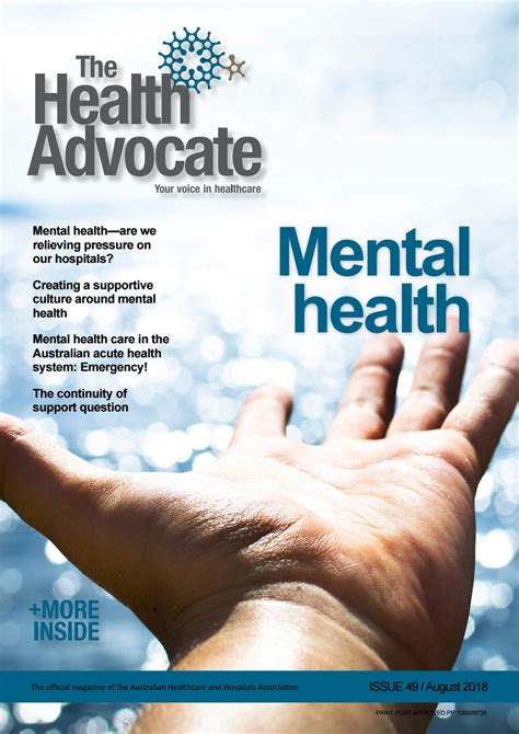 The Health Advocate Issue 49 August 2018 By Australian Healthcare