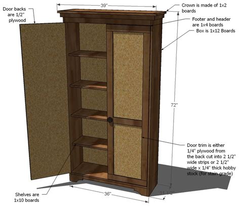 Free Armoire Plans How To Build Diy Woodworking Blueprints Pdf