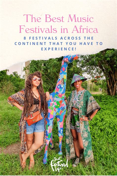 The Best Music Festivals In Africa You Have To Experience That