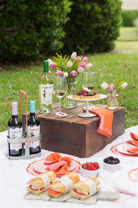 How To Style A Bridal Picnic Aisle Society