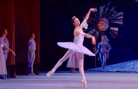 Ballerina S Sugar Plum Fairy Performance Stuns Audience
