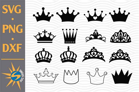 Princess Crown Silhouette Clip Art