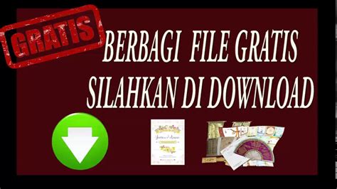 Desain undangan pernikahan di bandung. DOWNLOAD Desain Undangan Pernikahan Modern GRATIS - YouTube