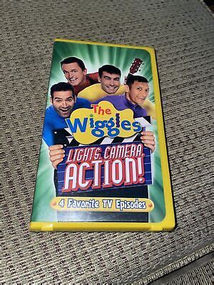 The Wiggles Lights Camera Action Vhs Very Rare Picclick