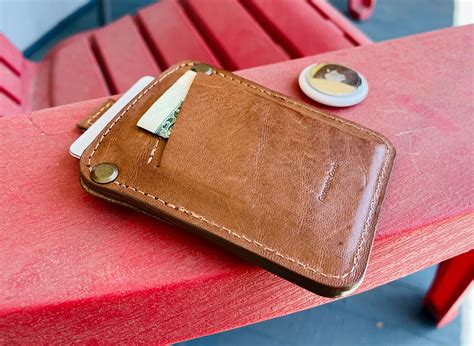 Geometric Goods “the Minimalist” Leather Airtag Wallet Review Never
