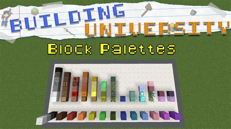 Minecraft Block Palettes