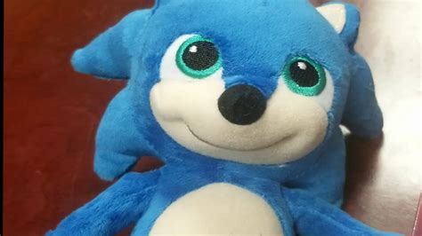 Baby Sonic The Hedgehog Plush Toy Movie 2020 Youtube