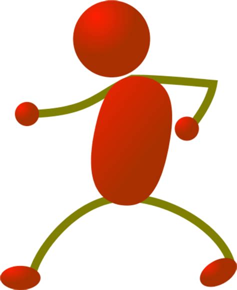 Stick People Dancing Clipart Color Stickman 600x735 Png Download