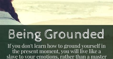 Being Grounded Is As Easy As Learning How To Breathe Deeply In The