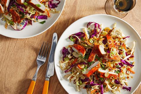 Spicy Broiled Pork With Citrus Slaw The Washington Post