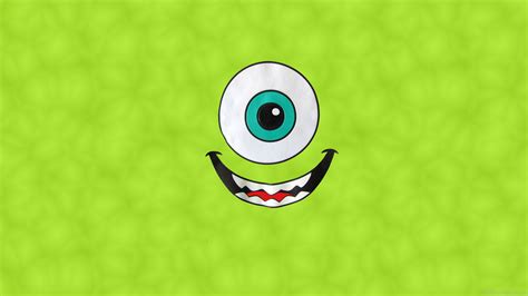 Mike Wazowski Fondo De Pantalla De Dibujos Animados Fondos De The