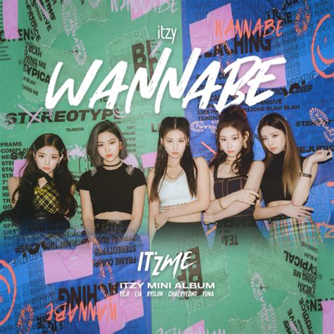 Itzy Wannabe Itz Me Album Cover By Lealbum On Deviantart Album