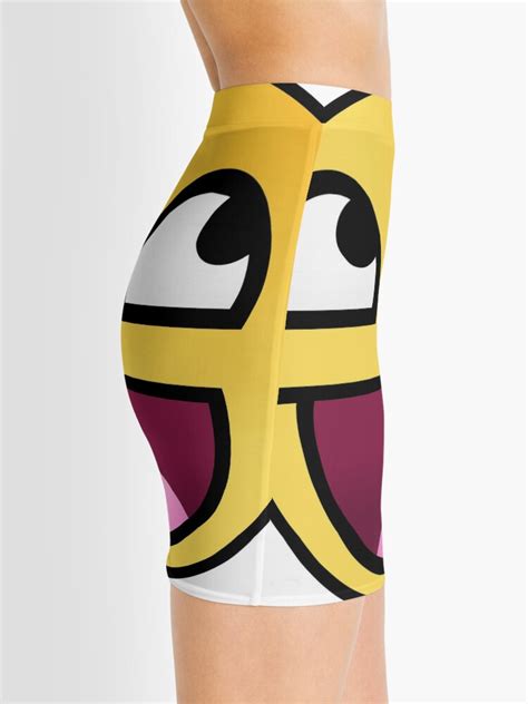 Awesome Face Emoji Mini Skirt For Sale By Edleon Redbubble