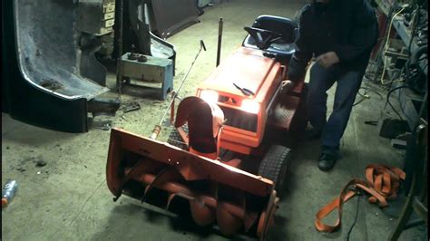 Allis Chalmers Riding Mower Start Up Youtube