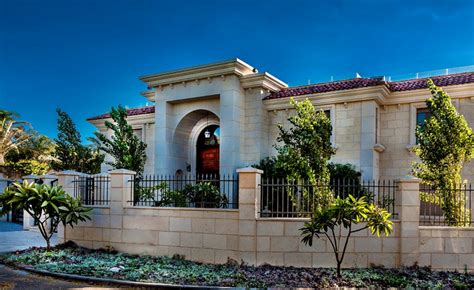 17000 Square Foot Palatial Limestone Mansion In Caesarea Israel