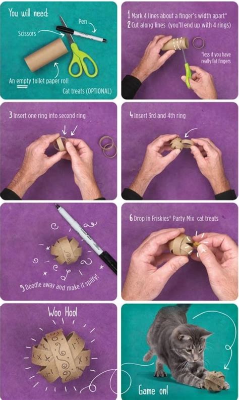 5 Easy Diy Cat Toys You Can Try At Home With Tutorials