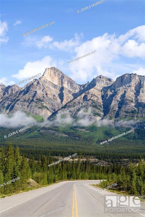 The Icefields Parkway Also Known As Alberta Highway 93 Is A Scenic