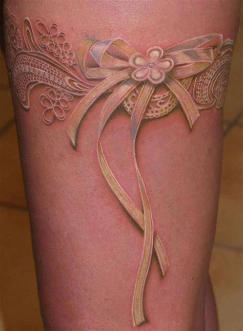 Leg Tattoo Def Like White And Lace Band Tattoos Neue Tattoos Body
