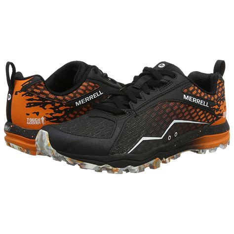 merrell all out crush tough mudder preto laranja